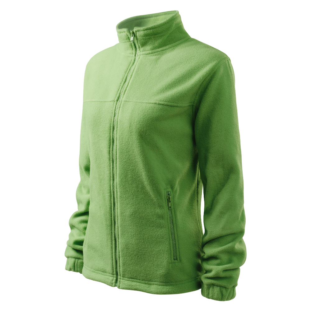 Bluza fleece dama Jacket verde iarba