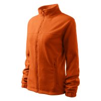 Bluza fleece dama Jacket portocaliu