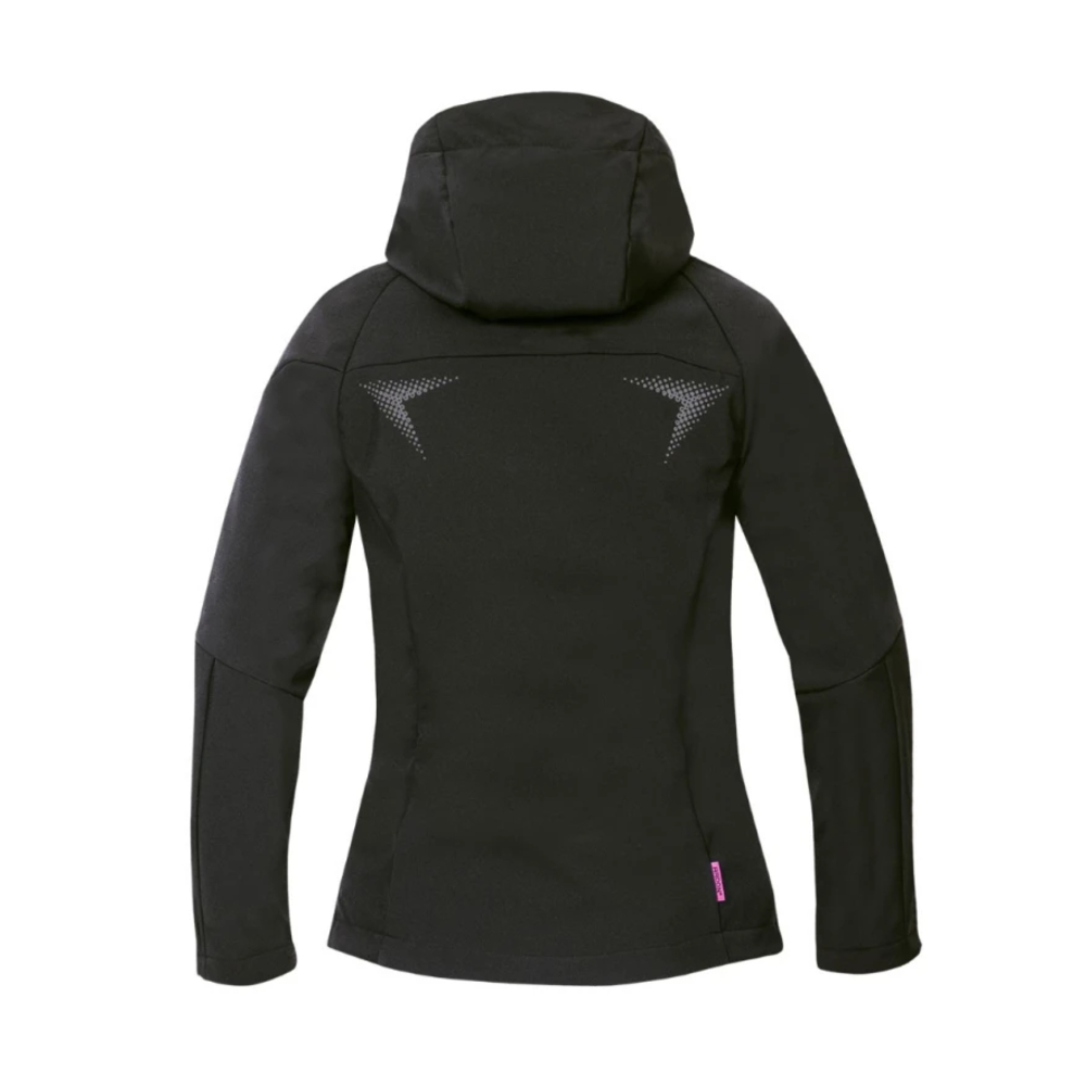 jacheta din softshell ardon creatron negru roz dama 2