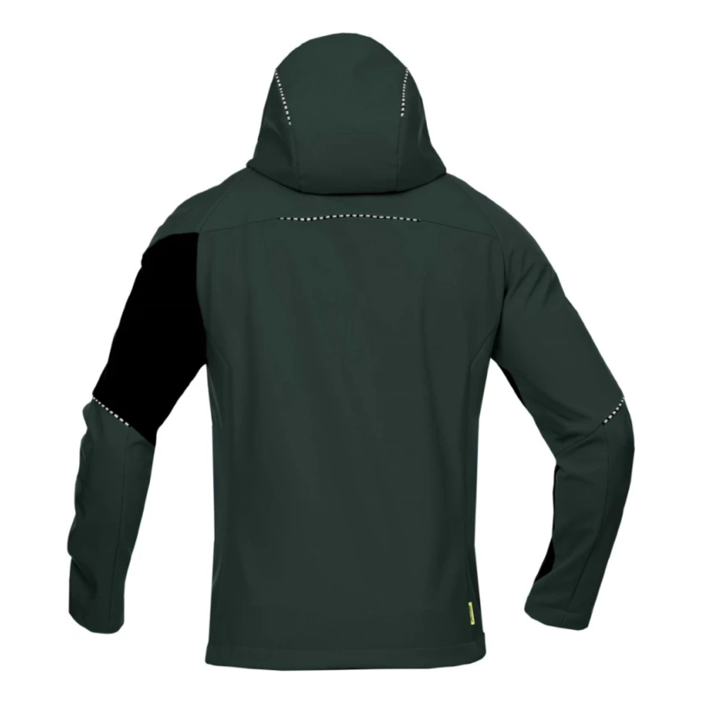 jacheta softshell cu gluga ardon cityconic verde 2