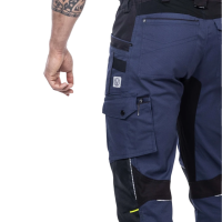 pantaloni salopeta ardon 4xstretch talie bleumarin 4