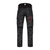 pantaloni salopeta ardon creatron camo negru 2