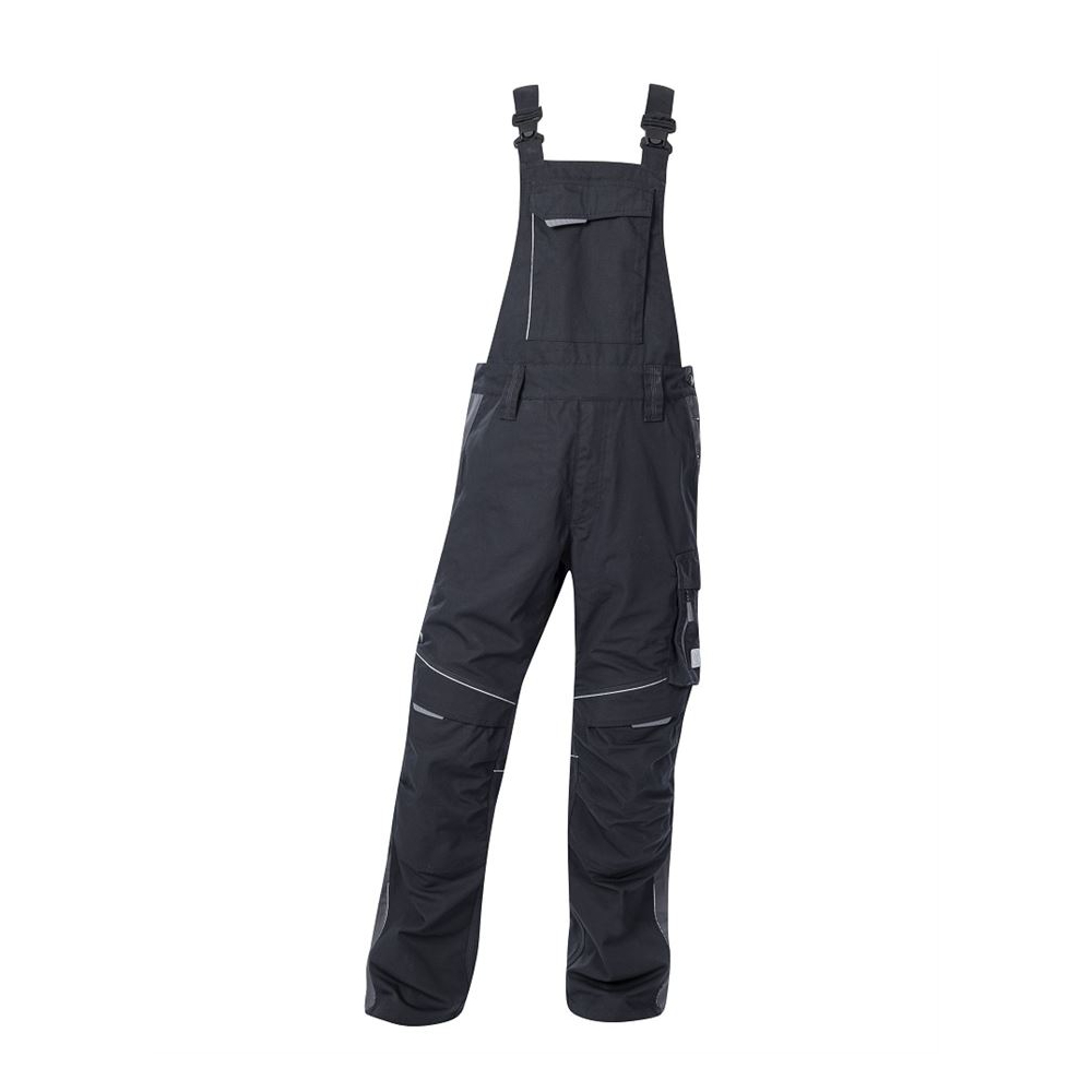 pantaloni salopeta cu pieptar hidrofobizati urban negru