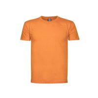 tricou din bumbac lima portocaliu